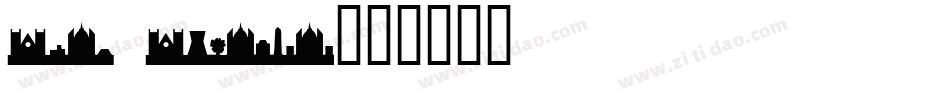 City Contrasts字体转换